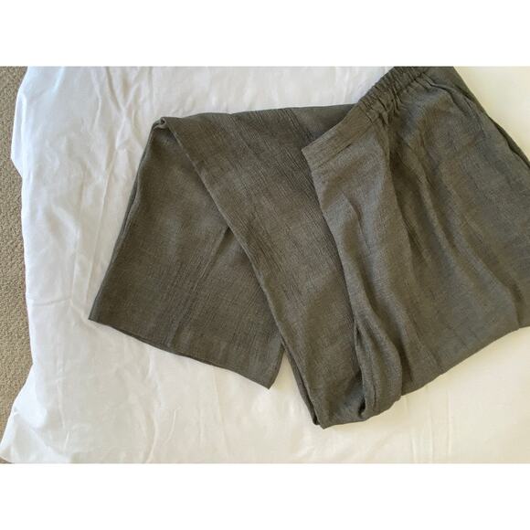 Dressbarn Woman Dress pants sz 18 Houndstooth lightweight black & taupe zip up - Picture 13 of 14